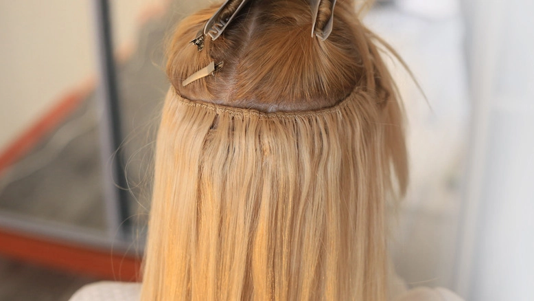 LEARN MORE Hand-Tied Extensions vs Tape-Ins